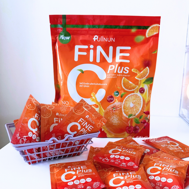 Puiinun Fine C Plus – ผิวฉ่ำในรูปแบบน้ำชง