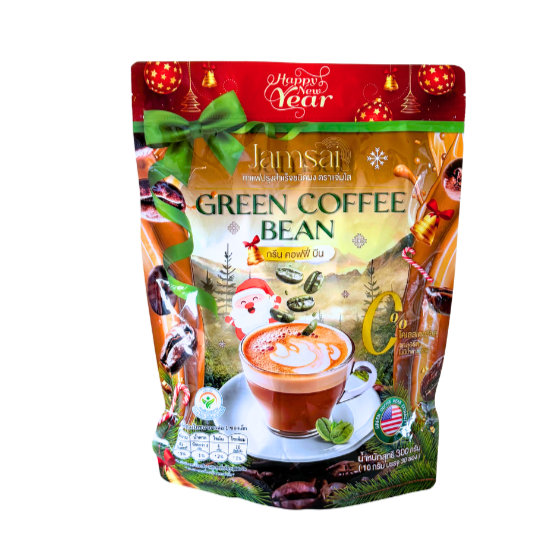 Jamsai Green Bean Coffee 3in1 Weight Control