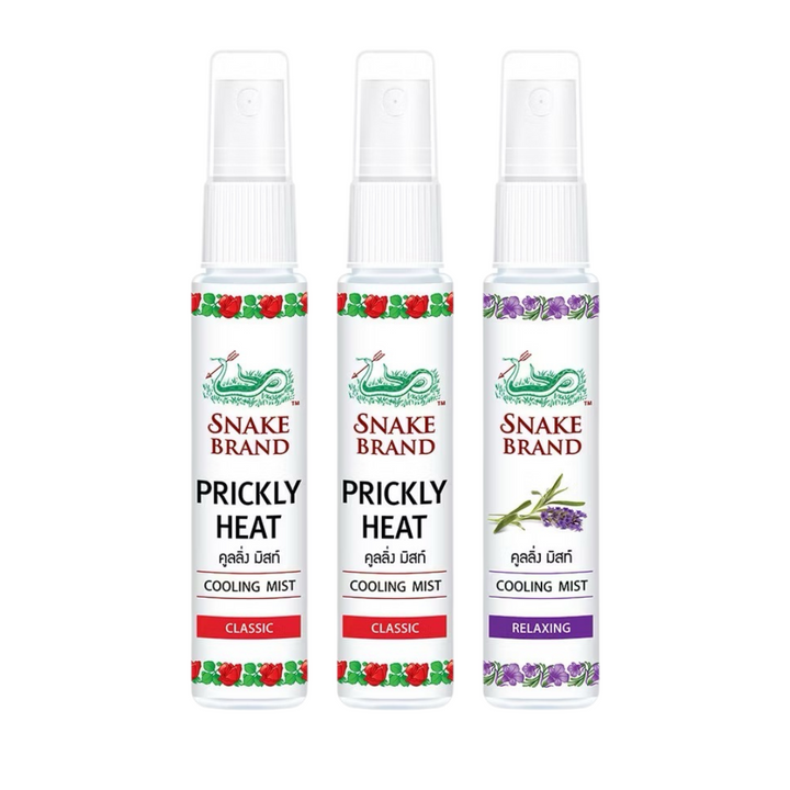 Snake Brand Cooling Mist Classic + Lavender / 3 PCS