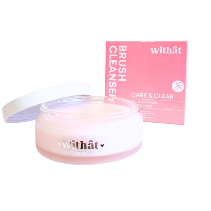 Withat Brush & Sponge Cleaning Soap Geranium