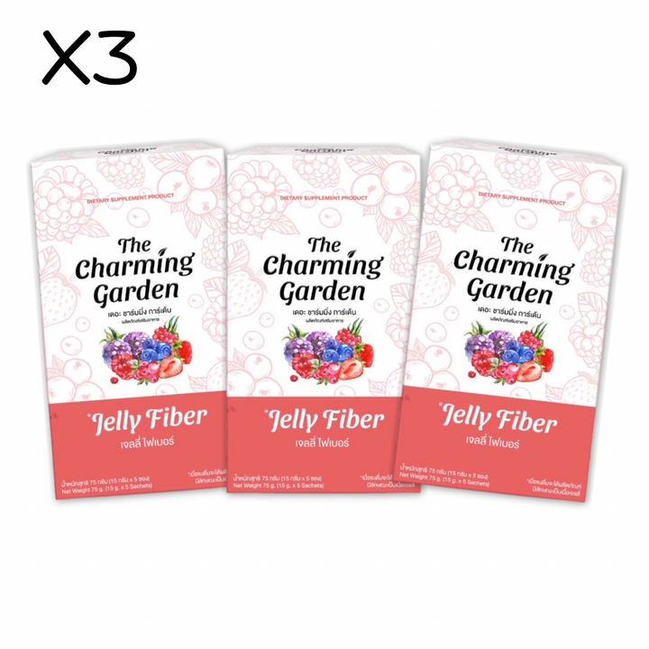 The Charming Garden Jelly Fiber / 3 BOXES