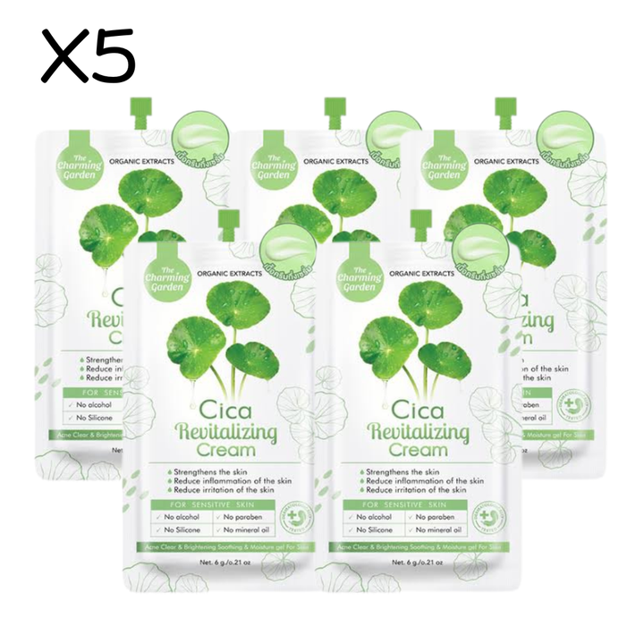 The Charming Garden Cica Revitalizing Cream / 5 Sachets