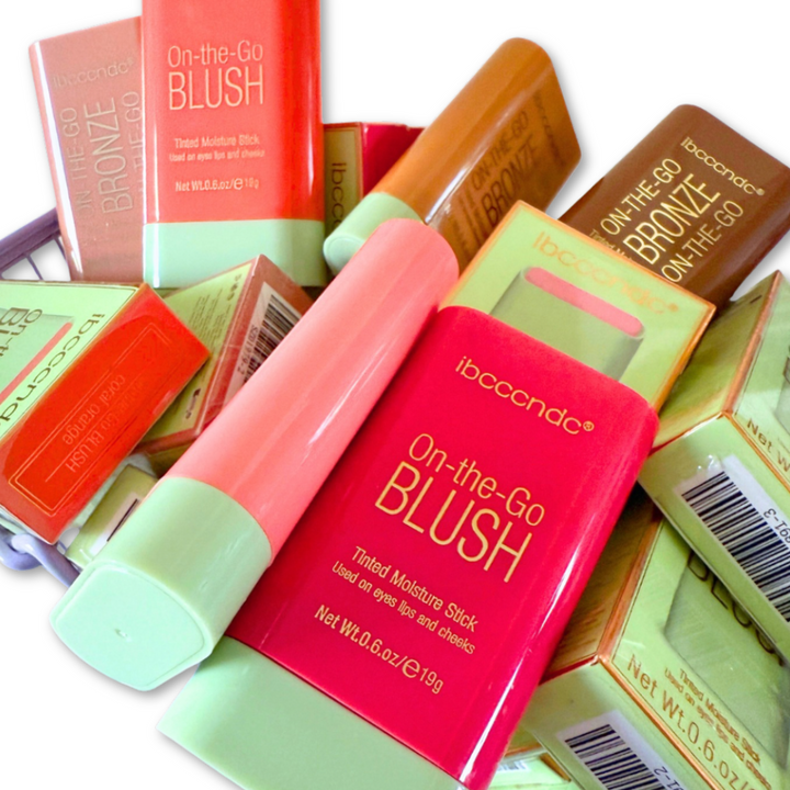 Ibcccndc บลัชออน เนื้อครีม เกลี่ยง่าย เม็ดสีชัด