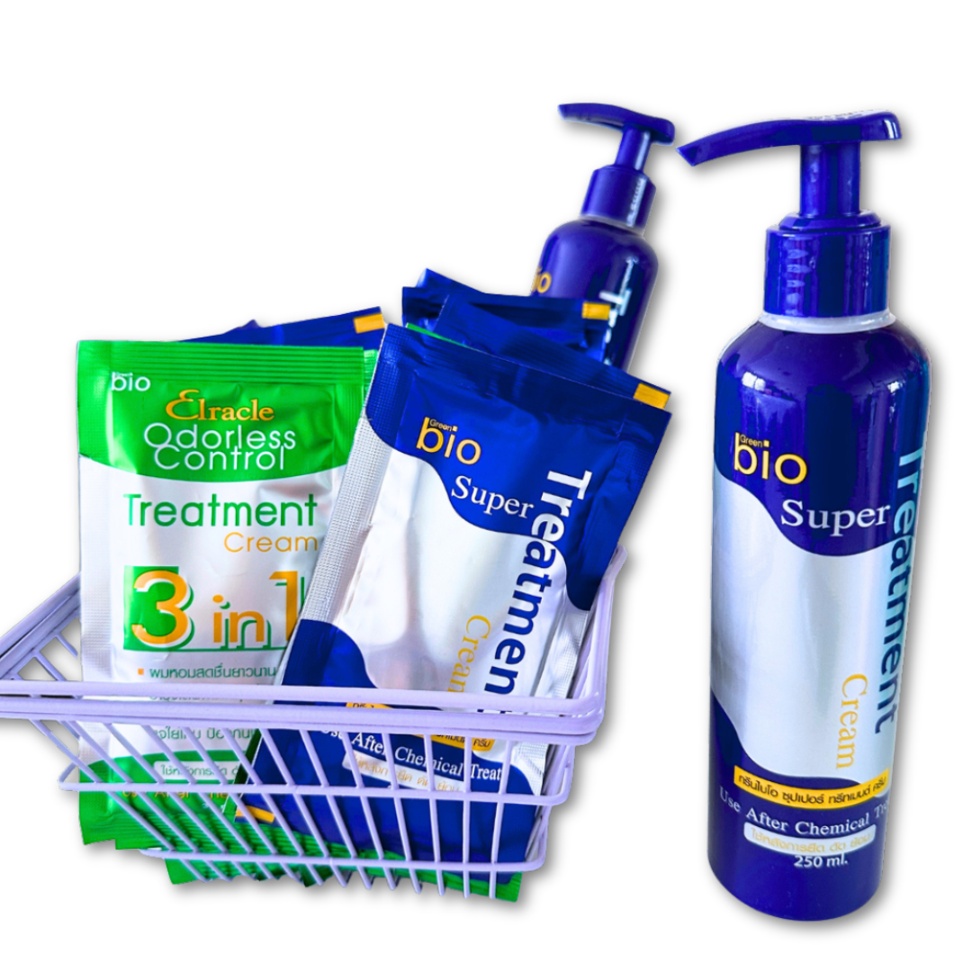 Green Bio Super Treatment hair care/ Green Bio Elracle Odorless Treatment
