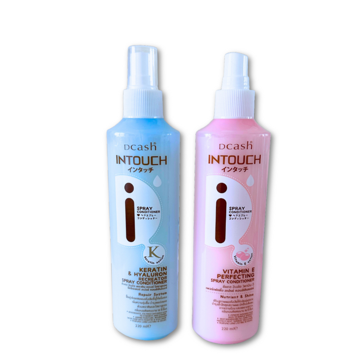 Heat Protection Hair Spray Dcash Intouch Vitaman E/ Dcash Keratin&Hyaluron