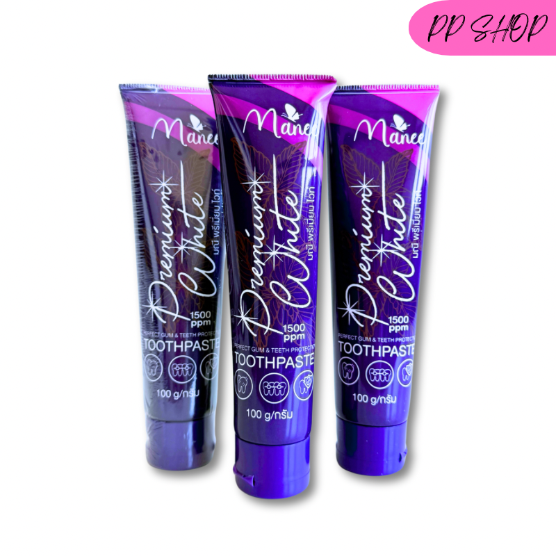 Manee Premium White ยาสีฟันมดซี่