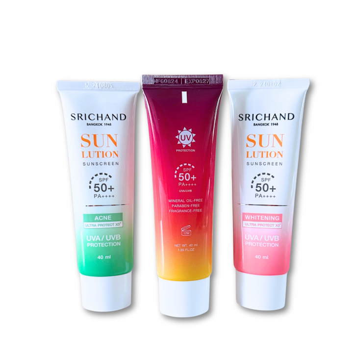 Srichand Sunscreen 50+ PA++++ UVA/UVB Protection