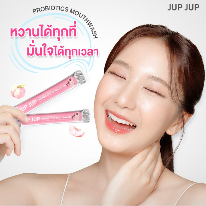 JUP JUP Probiotics Mouthwash / Vatality Peach