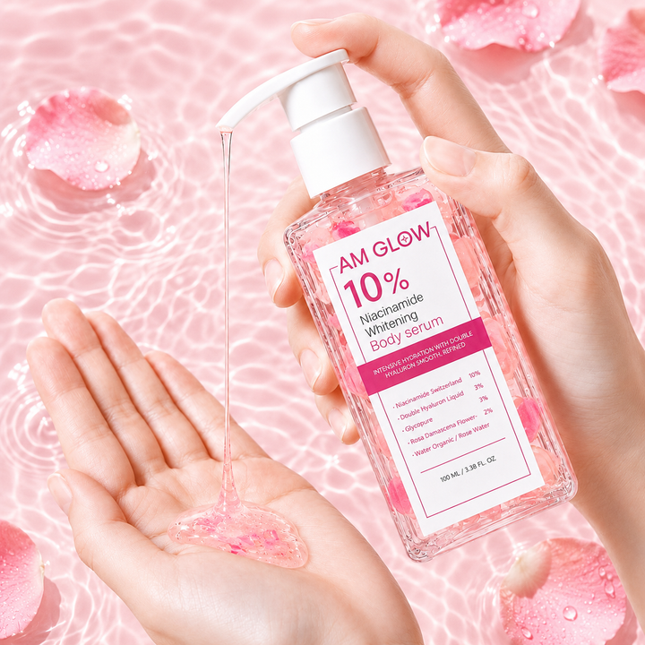 AM GLOW 10% Niacinamide Whitening Body Serum