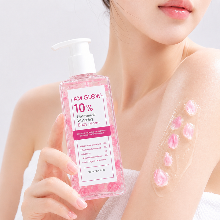 AM GLOW 10% Niacinamide Whitening Body Serum