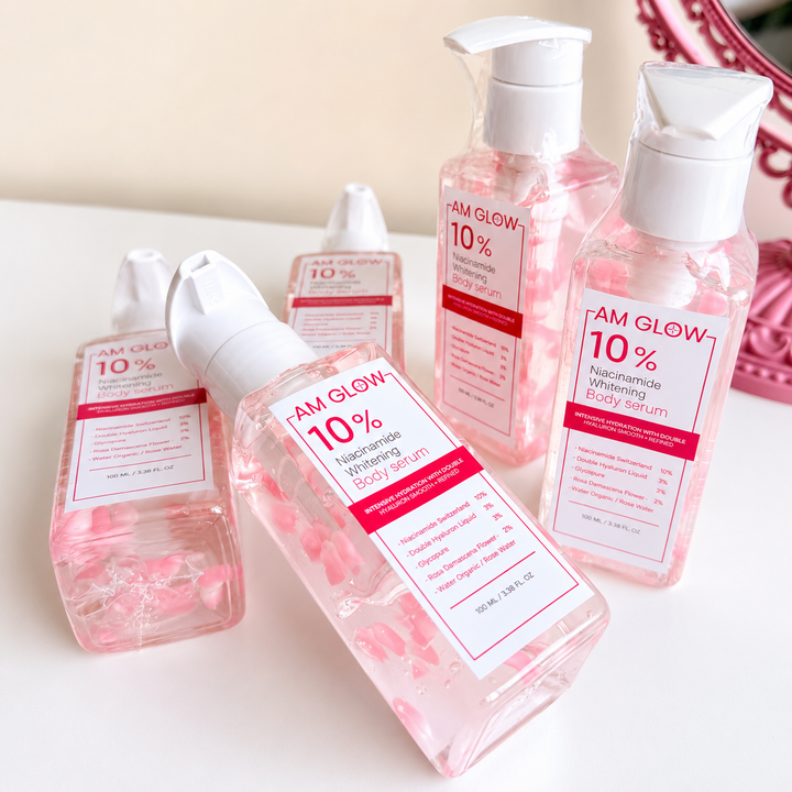 AM GLOW 10% Niacinamide Whitening Body Serum