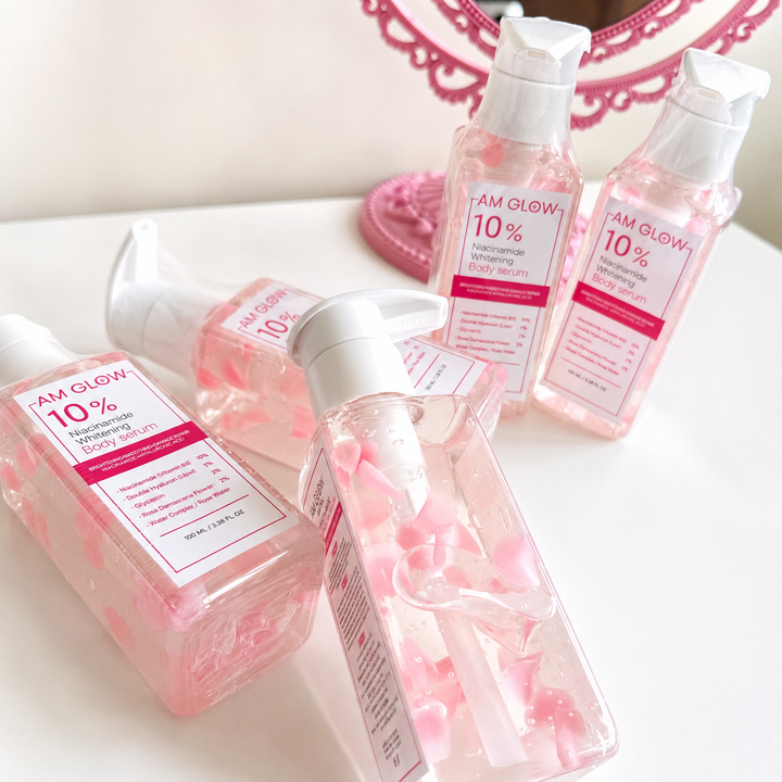 AM GLOW 10% Niacinamide Whitening Body Serum