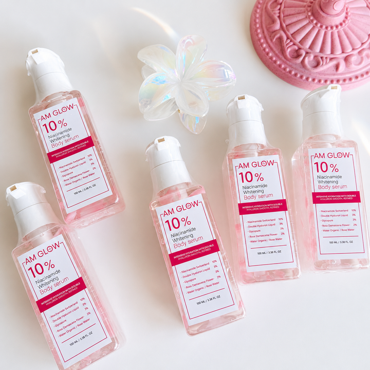 AM GLOW 10% Niacinamide Whitening Body Serum