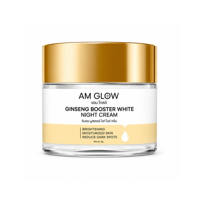 AM GLOW Ginseng Booster White Night Cream