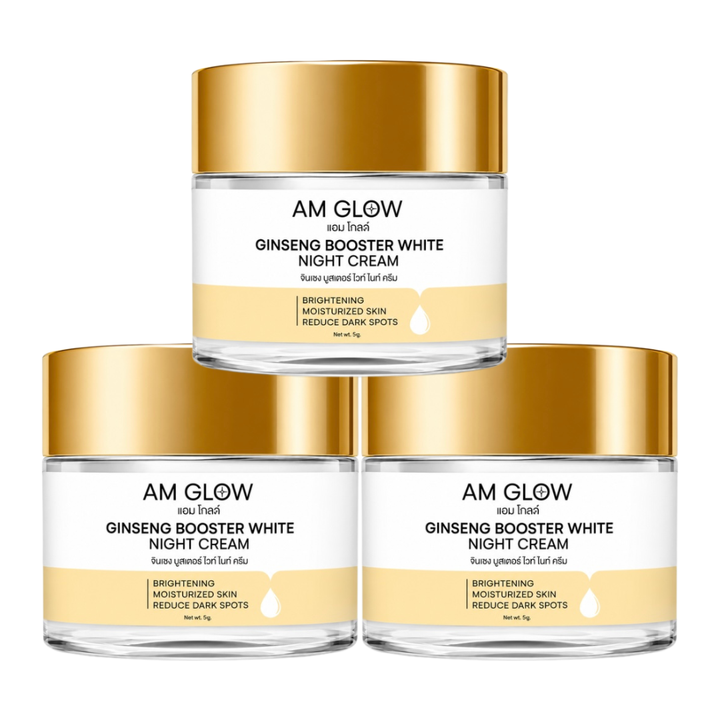 AM GLOW Ginseng Booster White Night Cream