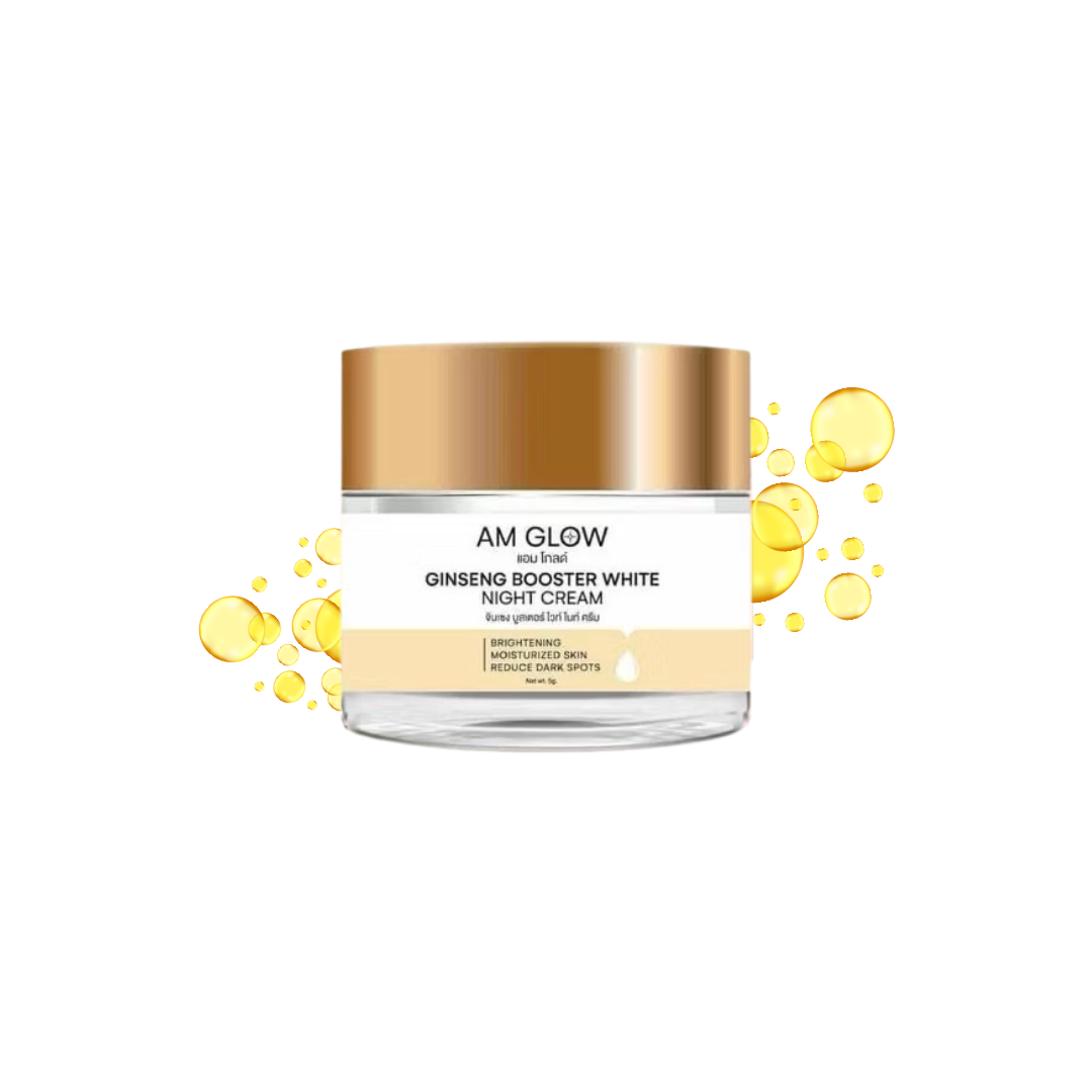 AM GLOW Ginseng Booster White Night Cream