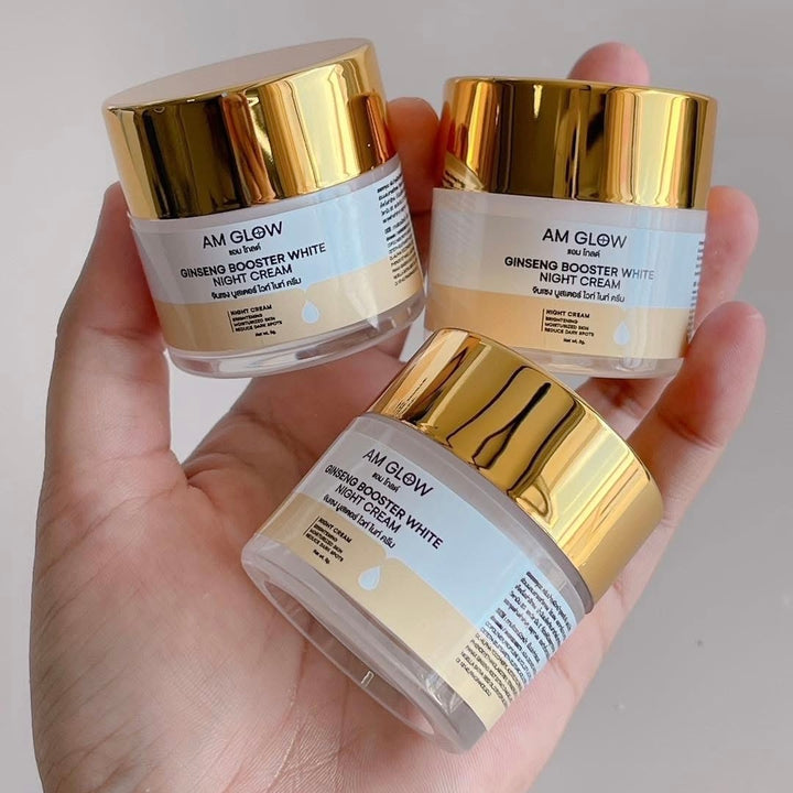 AM GLOW Ginseng Booster White Night Cream