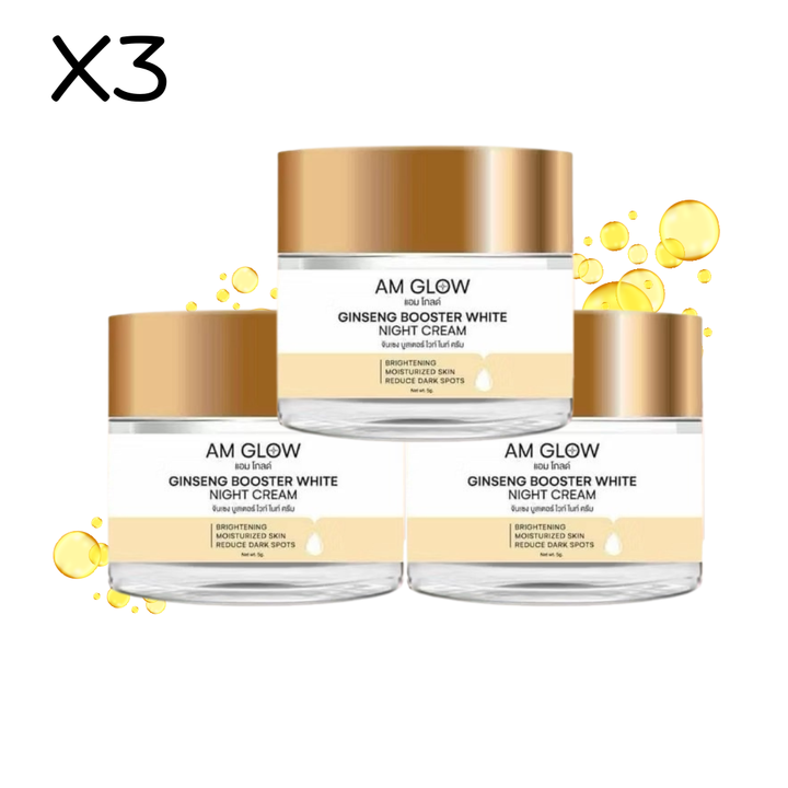 AM GLOW Ginseng Booster White Night Cream