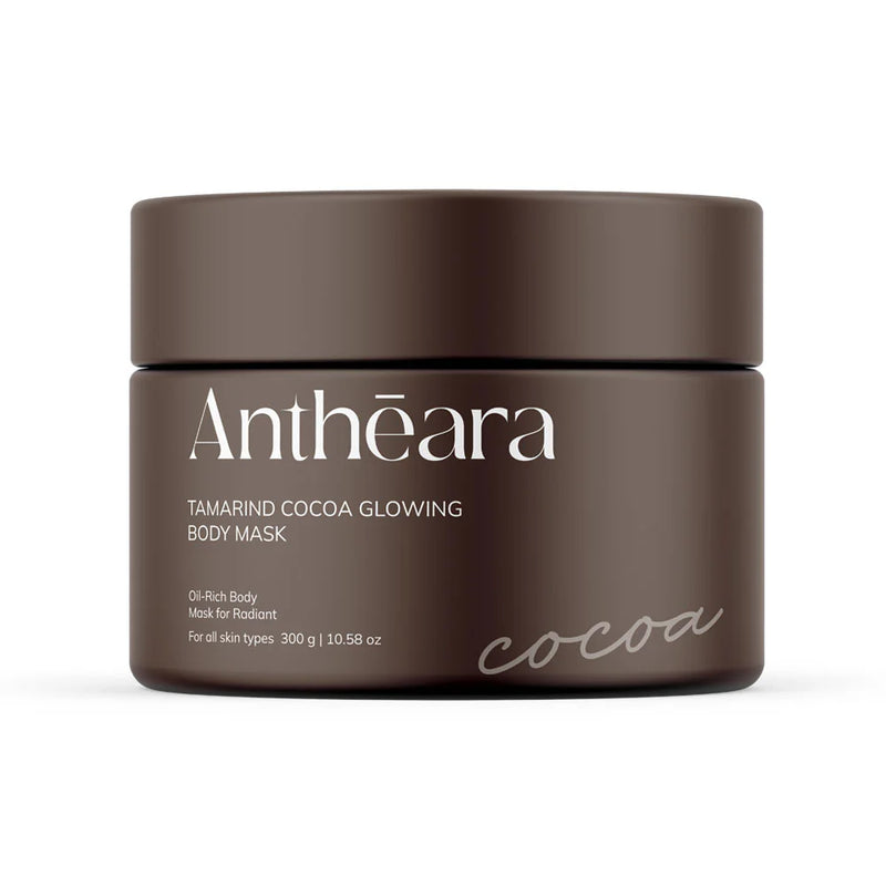 cocoa glowing body mask
