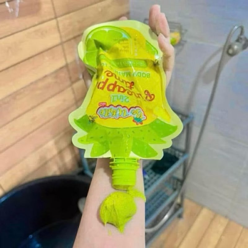 Be White Pineapple Lime Body Mask & Scrub