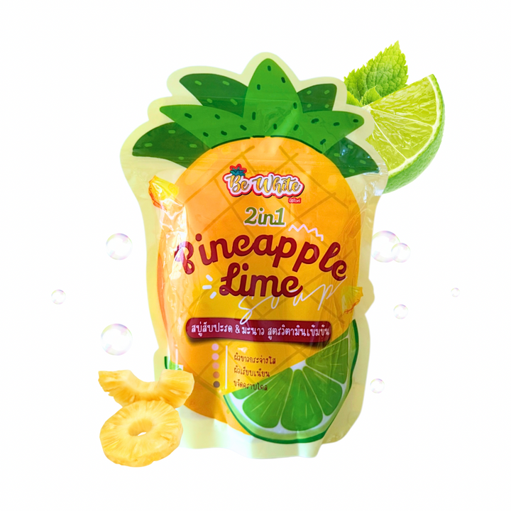 Soap Be White 2 in 1 Pineapple & Lime