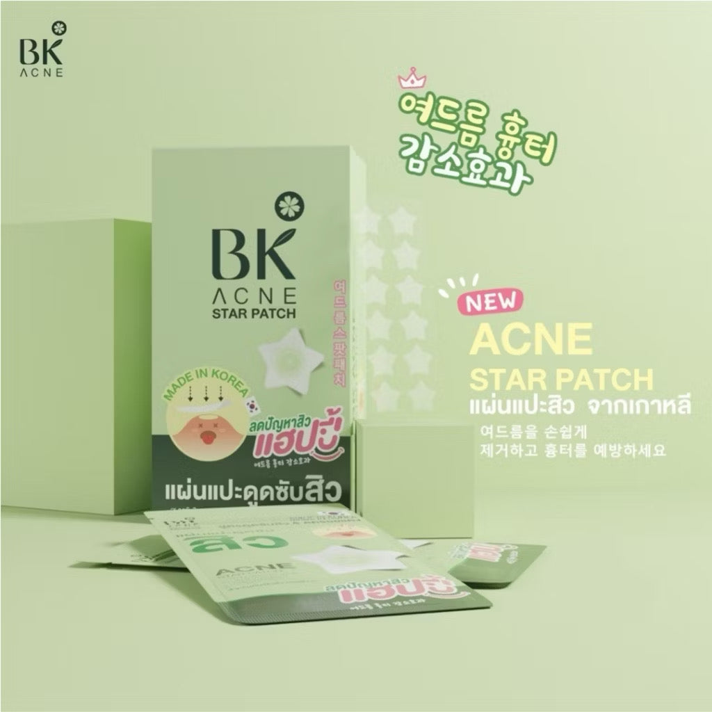 BK ACNE STAR PATCH / 6 SACHETS