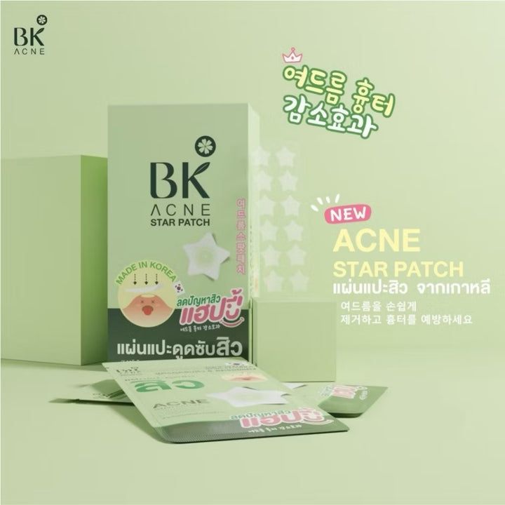BK ACNE STAR PATCH / 6 SACHETS