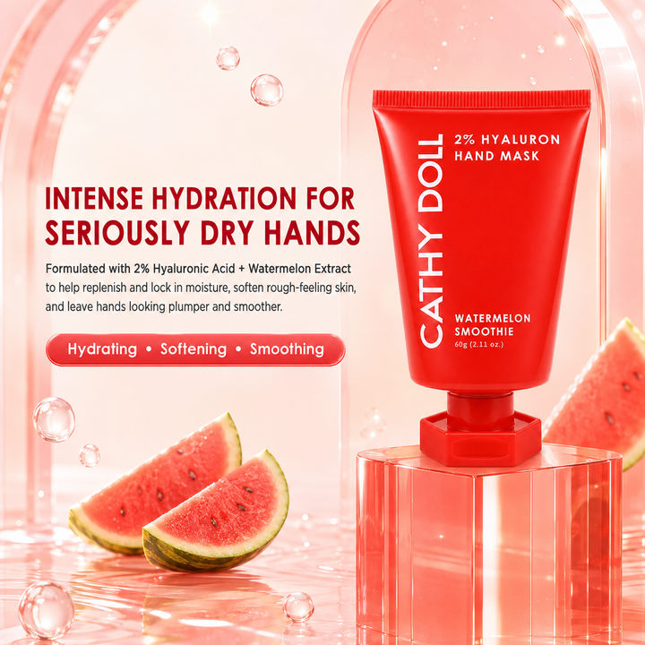 Cathy Doll 2% Hyaluron Hand Mask Watermelon Smoothie