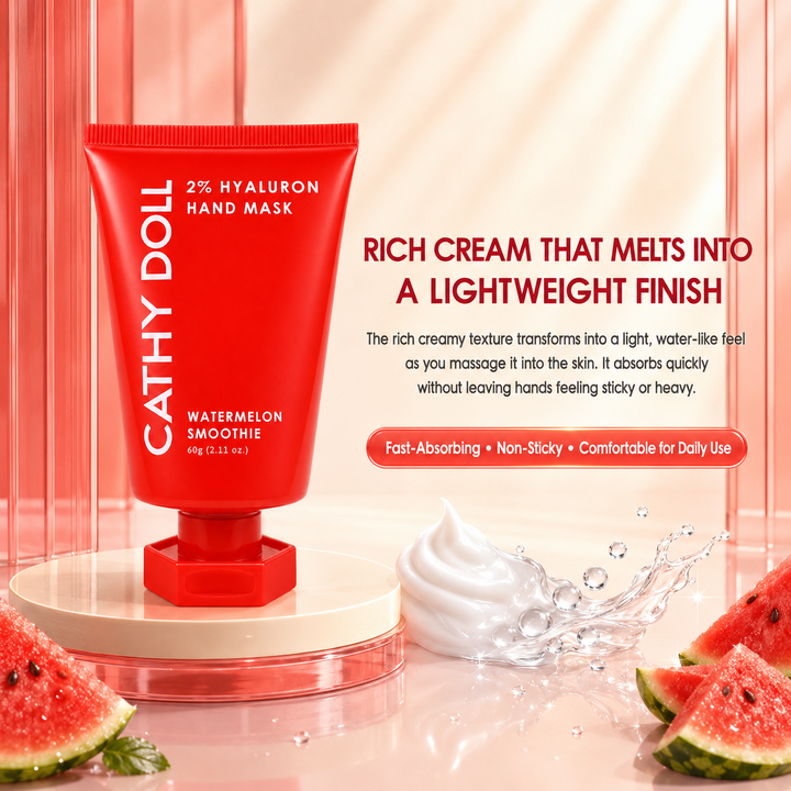 Cathy Doll 2% Hyaluron Hand Mask Watermelon Smoothie