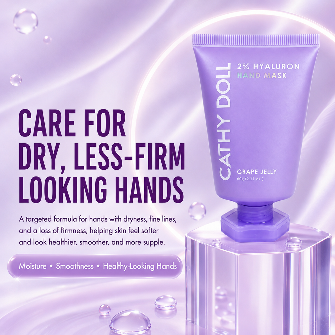 Cathy Doll 2% Hyaluron Hand Mask Grape Jelly