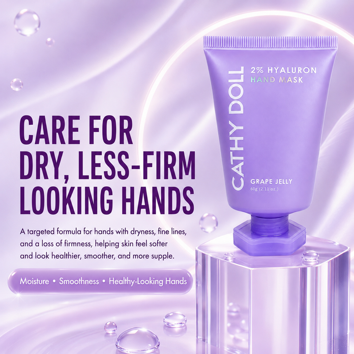 Cathy Doll 2% Hyaluron Hand Mask Grape Jelly