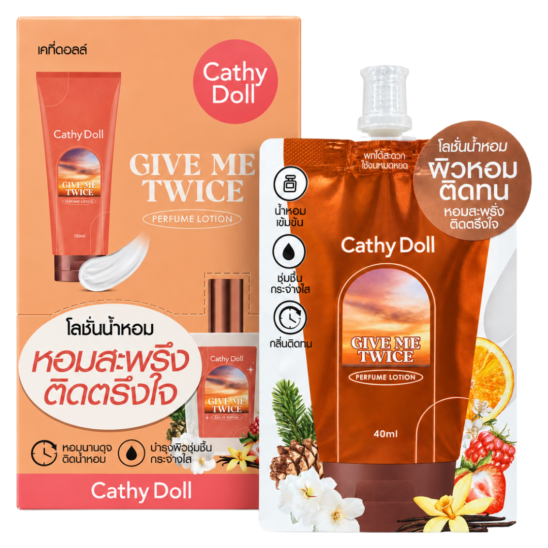 Cathy Doll Perfume Lotion – 1 Box (6 x 40ml)