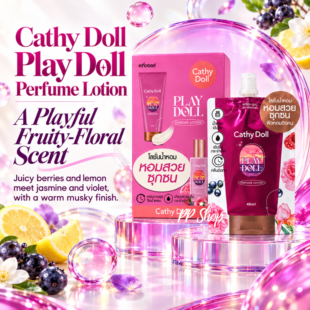 Cathy Doll Perfume Lotion – 1 Box (6 x 40ml)