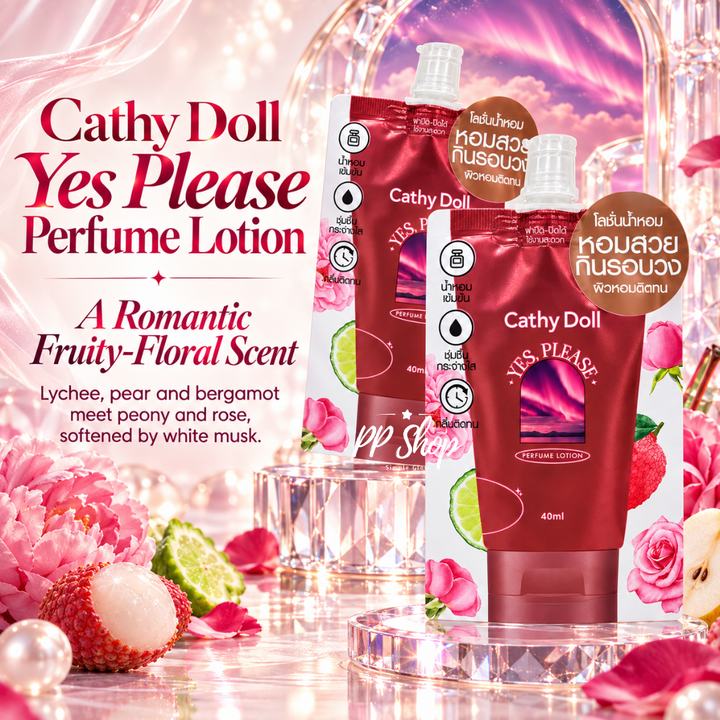 Cathy Doll Perfume Lotion – 1 Box (6 x 40ml)