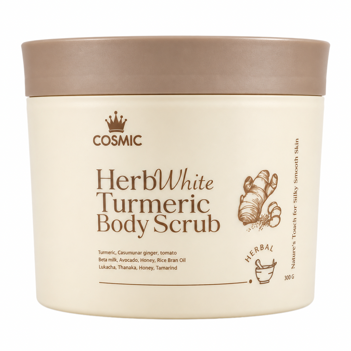 Cosmic Herb White Turmeric Body Scrub