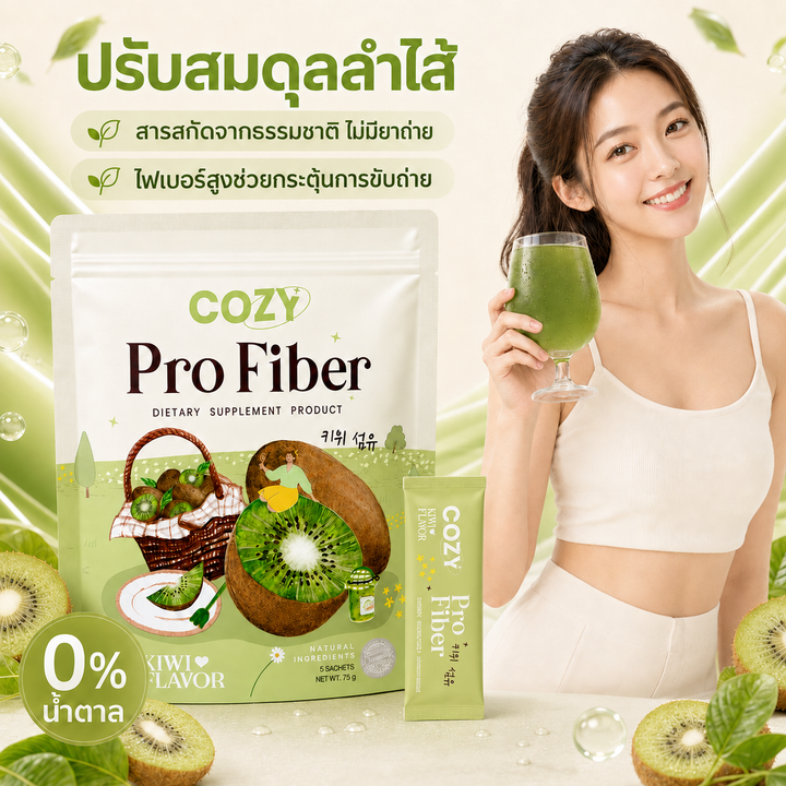 C COZY Pro Fiber – Kiwi Flavor