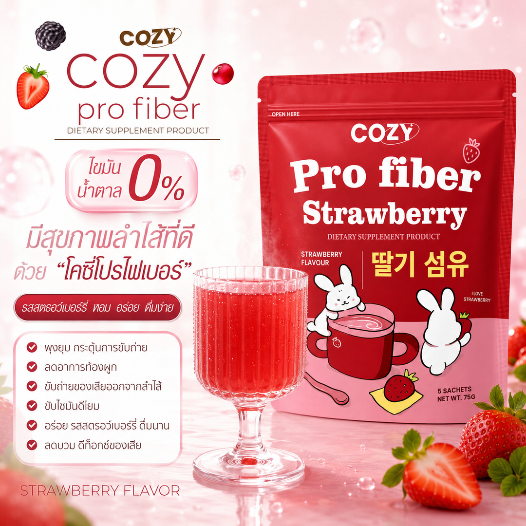 COZY Pro Fiber Strawberry
