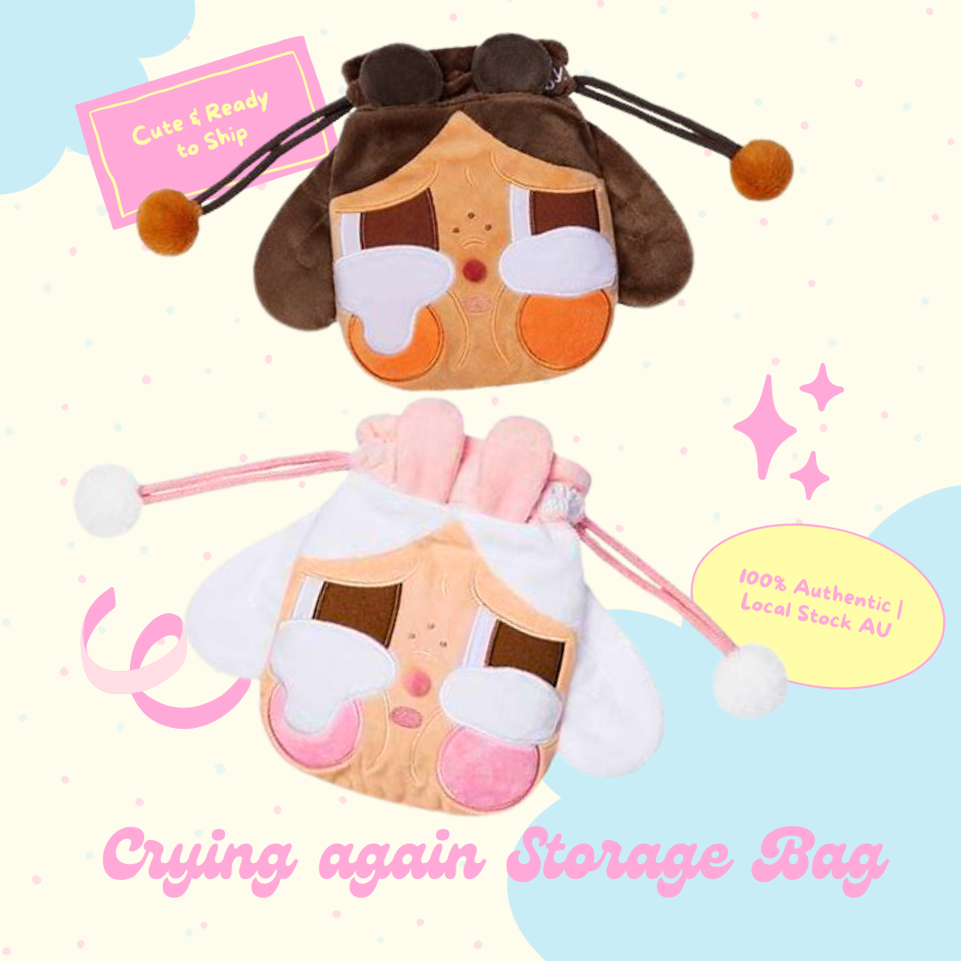 Crybaby Crying Again Storage Bag/ Love Makes Us Cry