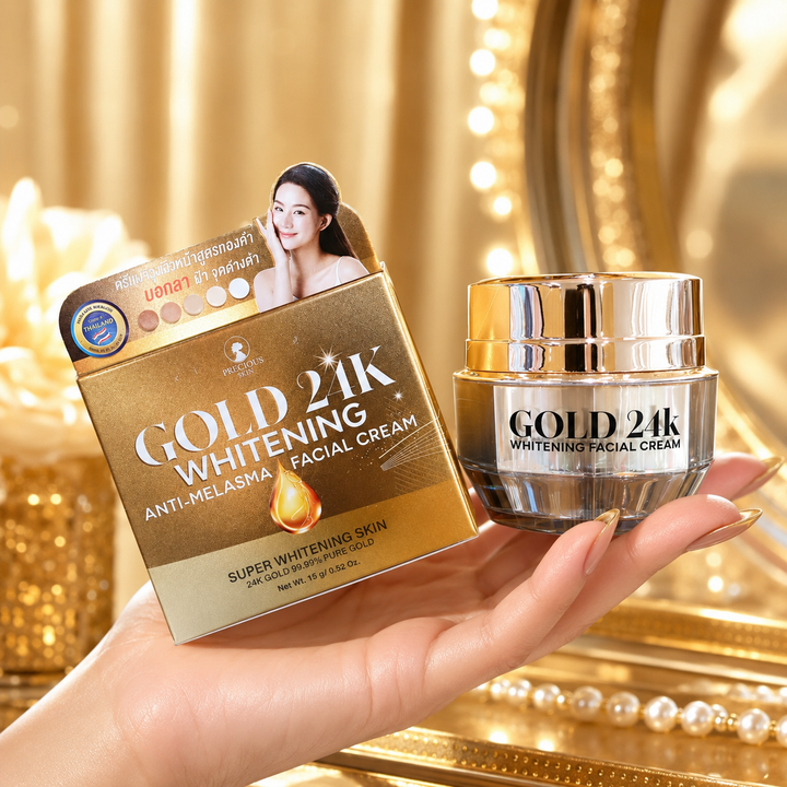 Precious Skin Gold 24K Whitening Anti-Melasma Facial Cream