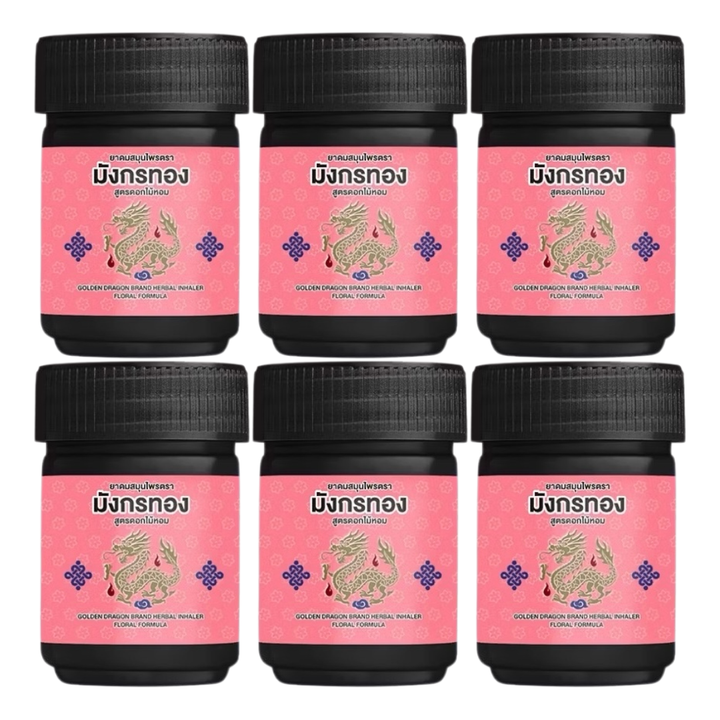 Golden Dragon Herbal Inhaler (Floral Formula)