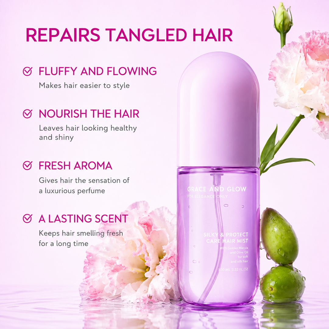 grace and glow silky hair mist