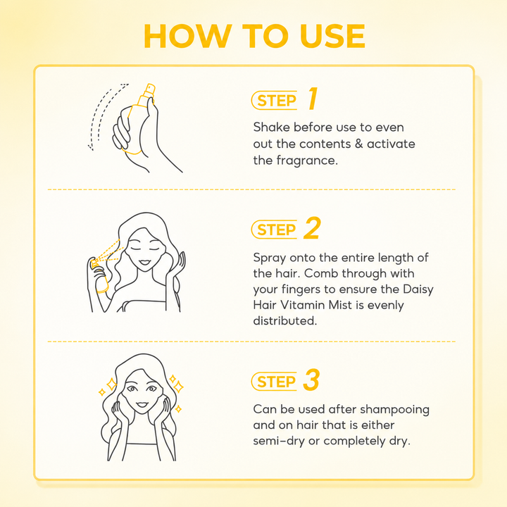 grace and glow daisy hair vitamin mist