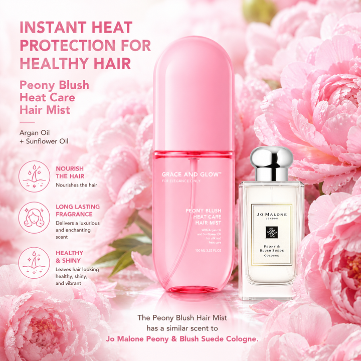 grace and glow peony blush hair mist
