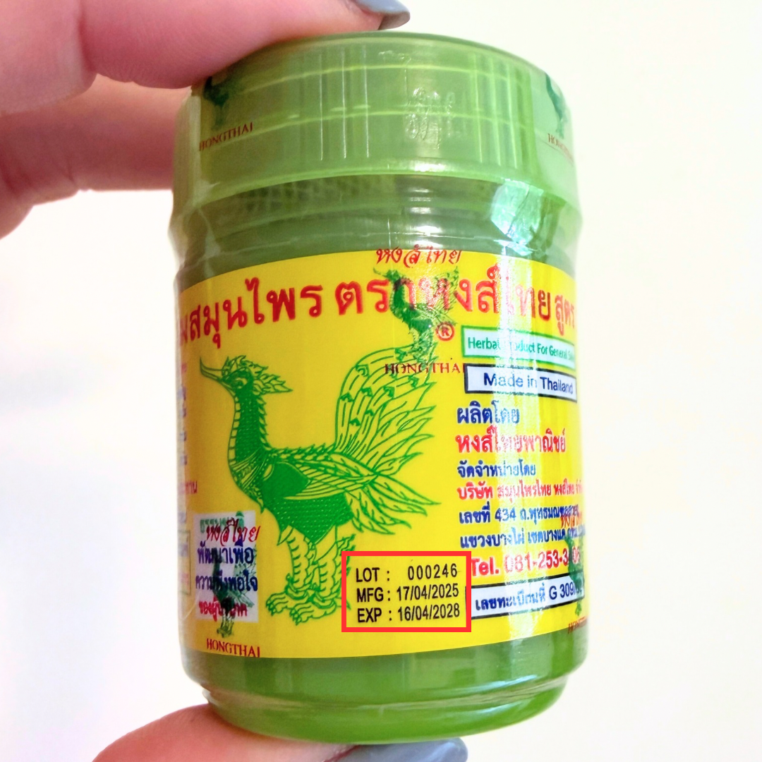 HONGTHAI Traditional Thai Herbal Inhaler / 12 PCS