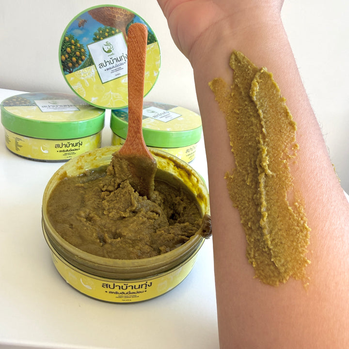 Combo Set: Spa Ban Thung Herbal Body Scrub