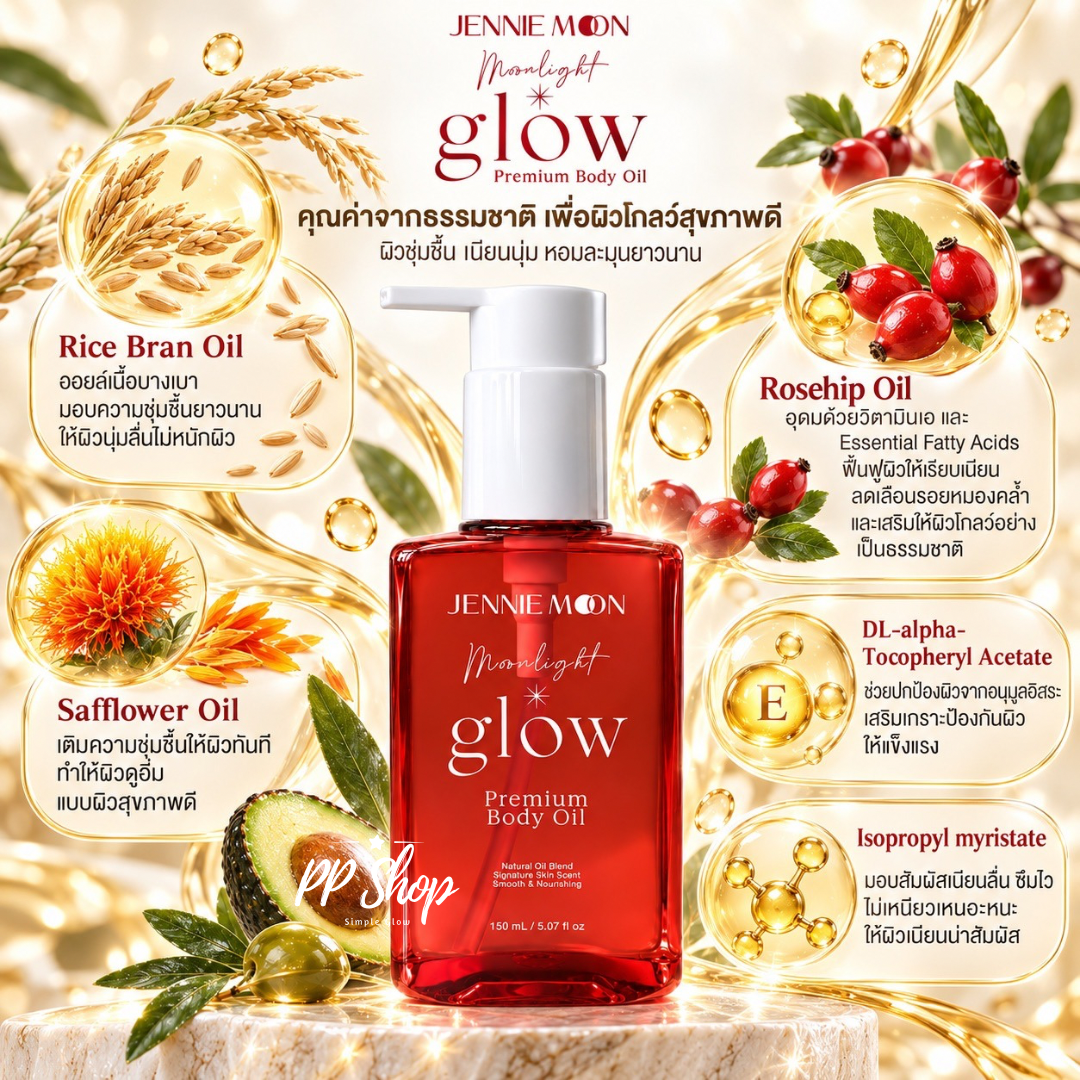 Jennie Moon Moonlight Glow Premium Body Oil