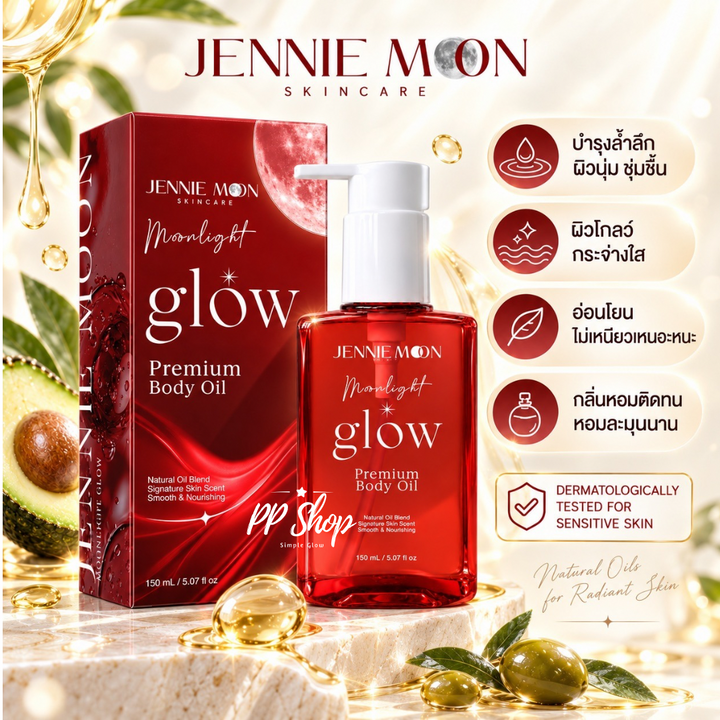 Jennie Moon Moonlight Glow Premium Body Oil