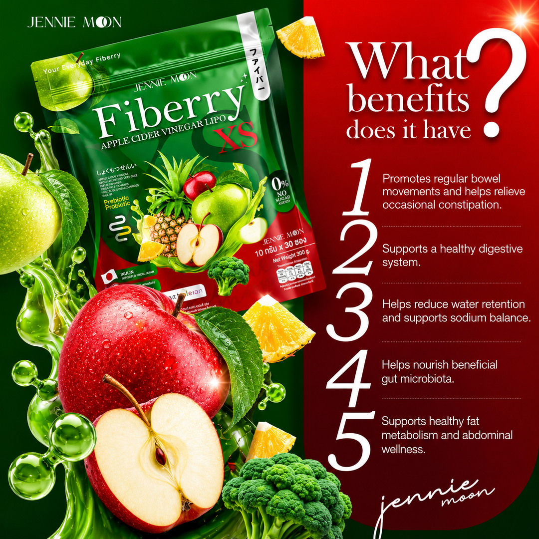 Jennie Moon Fiberry Apple Cider Vinegar Lipo XS