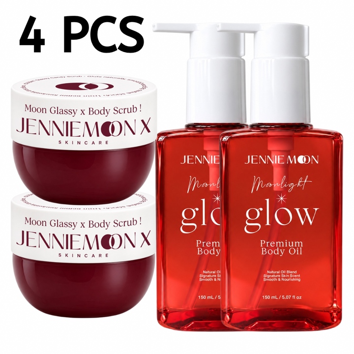 Jennie Moon Body Care 2 Scrubs + 2 Body Oils
