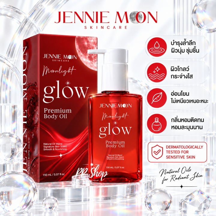 Jennie Moon Complete Body Care Body Scrub + Underarm Cream + Body Oil